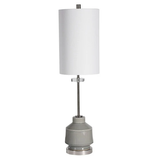 Discount โญ Uttermost Porter Warm Grey Buffet Lamp ๐