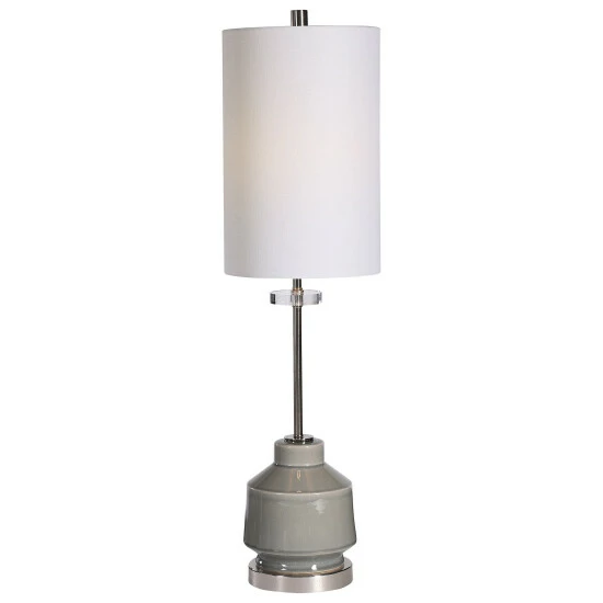 Discount โญ Uttermost Porter Warm Grey Buffet Lamp ๐ - Image 2