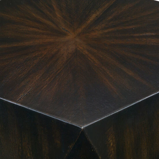 Coupon 🌟 Uttermost Volker Black Wooden Side Table 👍 - Image 3