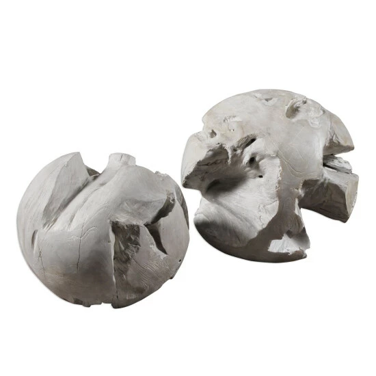 Flash Sale ⭐ Uttermost Ermanno Teak Balls (Set Of 2) 👏