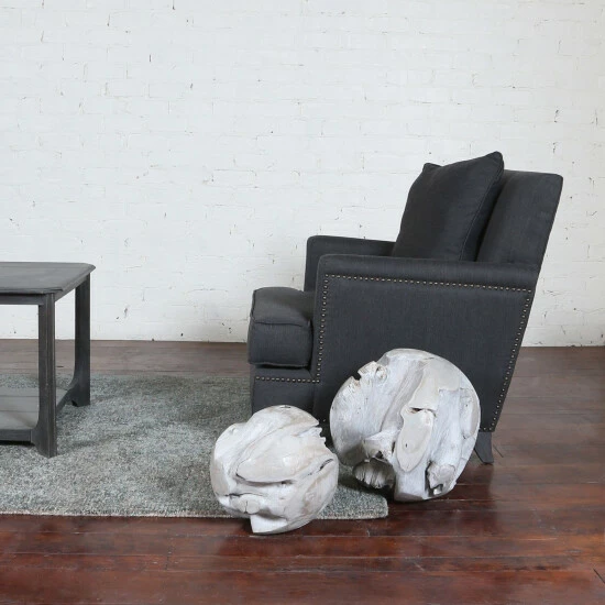 Flash Sale ⭐ Uttermost Ermanno Teak Balls (Set Of 2) 👏 - Image 2