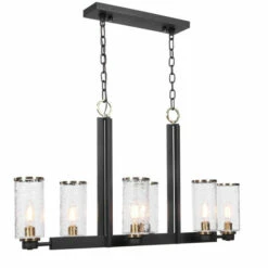 Coupon ๐คฉ Uttermost Jarsdel 6-light Industrial Island Light ๐