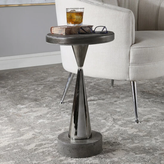Outlet 😉 Uttermost Simons Concrete Accent Table 😍 - Image 3