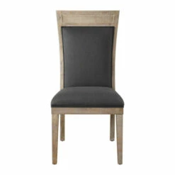 Best Sale ⌛ Uttermost Encore Dark Grey Armless Chair ⌛