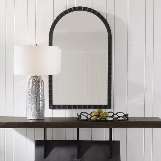 Best reviews of 🎉 Uttermost Dandridge Black Arch Mirror 🔥 - Image 5