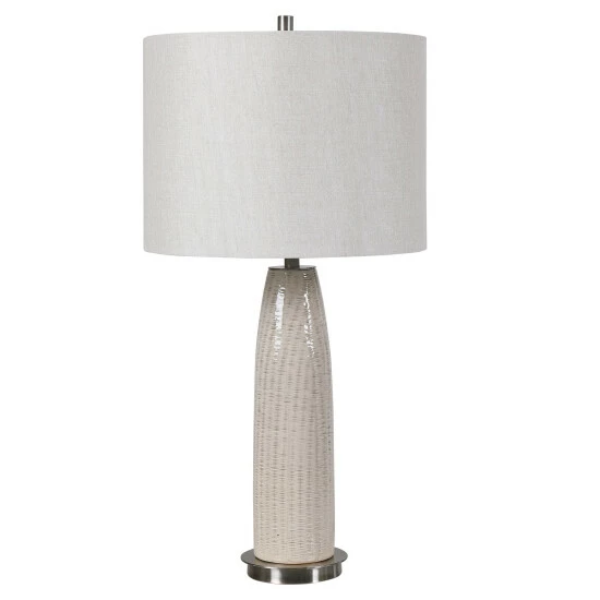 New โจ Uttermost Delgado Light Grey Table Lamp โจ