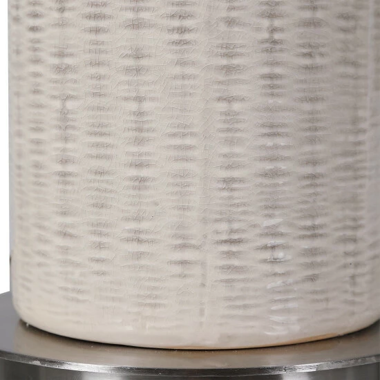 New โจ Uttermost Delgado Light Grey Table Lamp โจ - Image 3