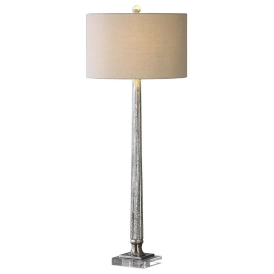 Cheapest ๐ Uttermost Fiona Ribbed Mercury Glass Lamp ๐ฅฐ - Image 2