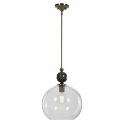 Best reviews of 👏 Uttermost Mendota 1-Light Glass Pendant 🎉