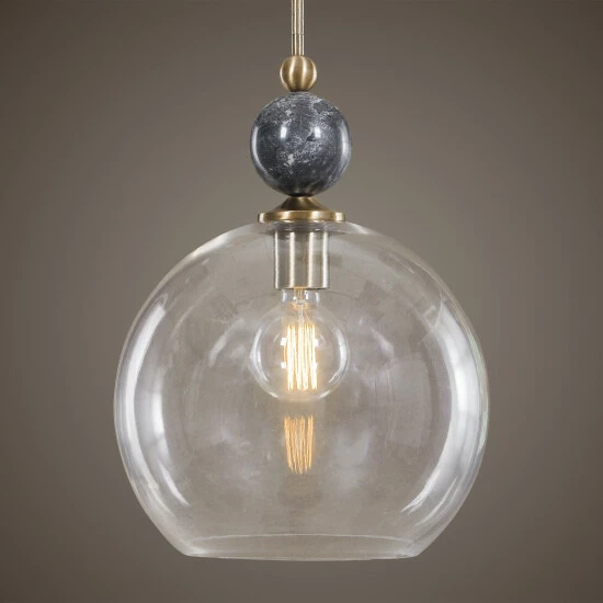 Best reviews of 👏 Uttermost Mendota 1-Light Glass Pendant 🎉 - Image 6