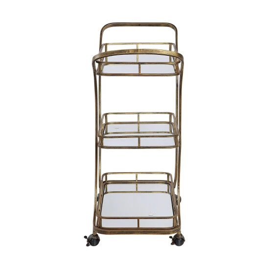 Cheapest ๐ฅฐ Uttermost Stassi Antiqued Gold Serving Cart ๐ - Image 3
