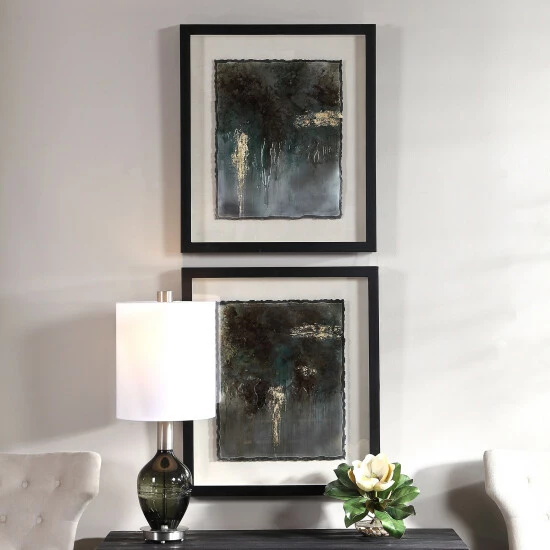 Outlet ๐ Uttermost Rustic Patina Framed Prints (Set Of 2) โค๏ธ - Image 4