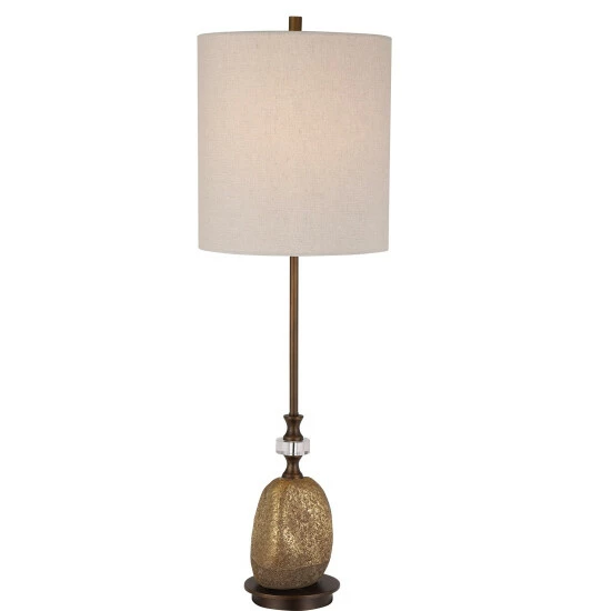Cheap ๐ Uttermost Aurum Gold Buffet Lamp โจ
