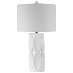 Deals 😀 Uttermost Sinclair White Table Lamp 🎉