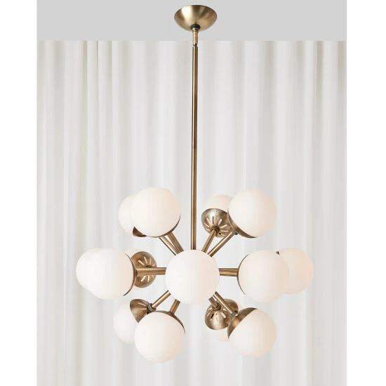 Best Pirce 🌟 Uttermost Droplet 16 Light Sputnik Chandelier - 28.125"W X 17.125"H X "D 🛒 - Image 4