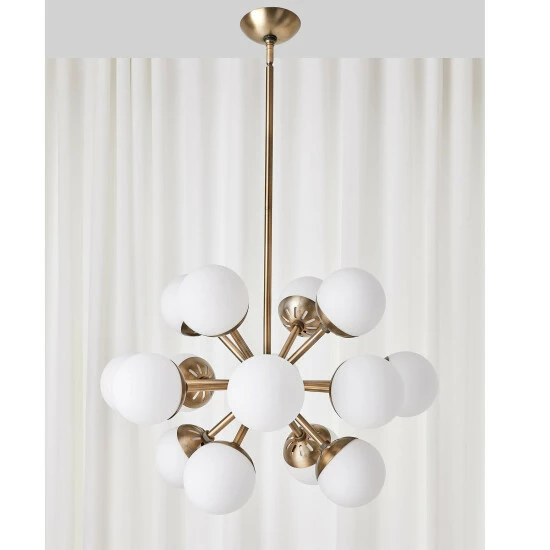 Best Pirce 🌟 Uttermost Droplet 16 Light Sputnik Chandelier - 28.125"W X 17.125"H X "D 🛒 - Image 5