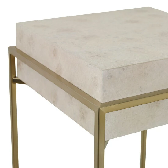 Cheap ๐ Uttermost Inda Modern Ivory Plant Stand ๐ - Image 2