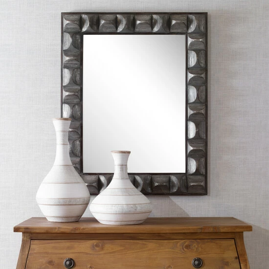 Brand new ๐ Uttermost Pickford Gray Mirror - 32.125"W X 39.75"H X 3.5"D ๐ - Image 2