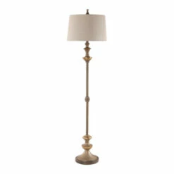 Deals 🔥 Uttermost Vetralla Silver Bronze 1-light Floor Lamp ⭐