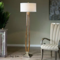 Budget ๐คฉ Uttermost Boydton Burnished Wood Floor Lamp ๐