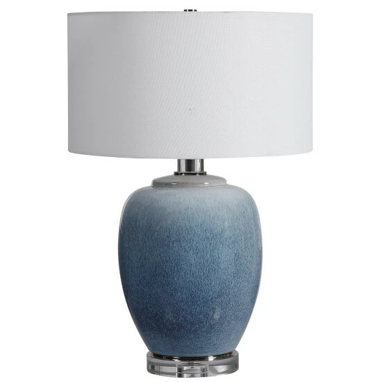 Deals 👏 Uttermost Blue Waters Ceramic Table Lamp 🤩 - Image 2