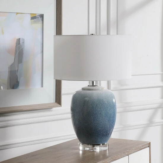 Deals 👏 Uttermost Blue Waters Ceramic Table Lamp 🤩 - Image 7