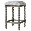 Cheap ✨ Uttermost Estes Faux Cow Hide Counter Stool 🥰