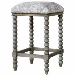 Cheap ✨ Uttermost Estes Faux Cow Hide Counter Stool 🥰