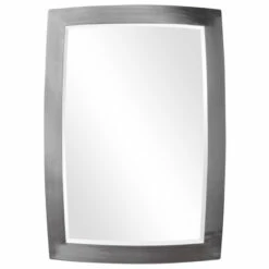 Promo ๐ Uttermost Haskill Brushed Nickel Mirror โค๏ธ