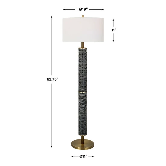 Buy 🥰 Uttermost Summit Rustic Floor Lamp - 19"W X 63"H X 19"D 🤩 - Image 3