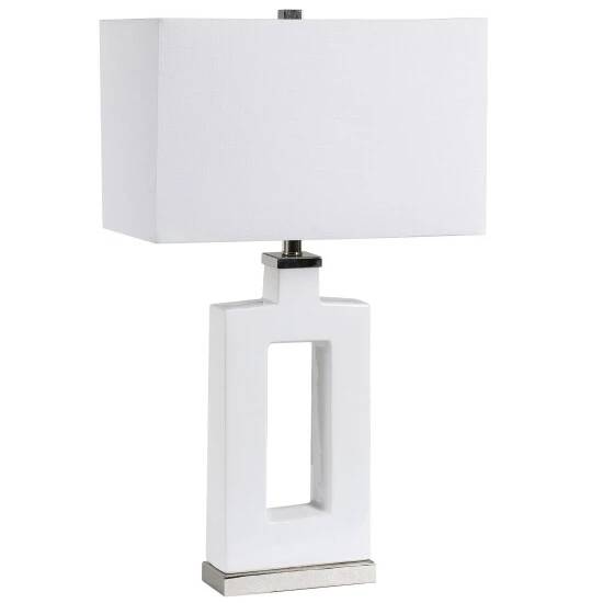 Flash Sale ⭐ Uttermost Entry Modern White Table Lamp 👏