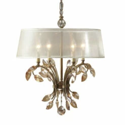 Best deal ๐ Uttermost Alenya 4-light Burnished Gold Metal Chandelier ๐ฏ
