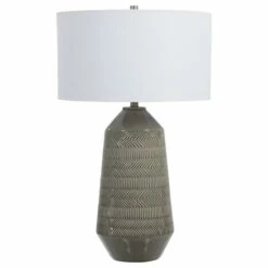 Flash Sale 🛒 Uttermost Rewind Grey Table Lamp ✨