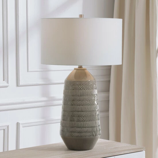 Flash Sale ๐ Uttermost Rewind Grey Table Lamp โจ - Image 6