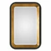 Cheap 👍 Uttermost Niva Antiqued Metallic Gold Leaf Mirror 👏