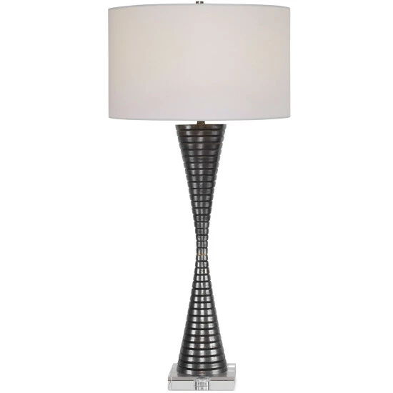 Best Pirce ๐ Uttermost Renegade Ribbed Iron Table Lamp ๐