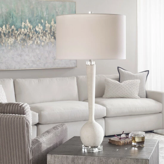 Deals ๐ Uttermost Kently White Marble Table Lamp ๐งจ - Image 7