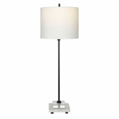 Outlet ๐งจ Uttermost Ciara Sleek Buffet Lamp - 33 X 11 X 11 ๐