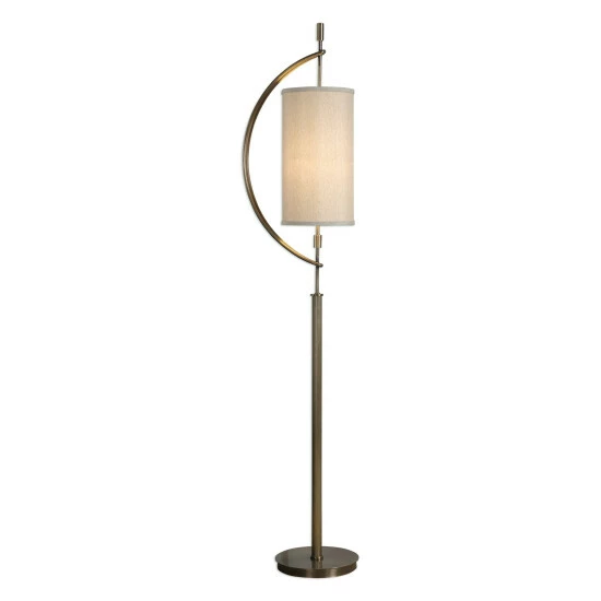 Best Sale β¨ Uttermost Balaour Antique Brass Plated 1-light Floor Lamp βοΈ