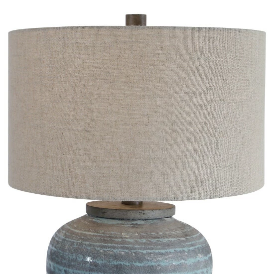 Coupon ๐ Uttermost Pelia Light Aqua Table Lamp โค๏ธ - Image 3