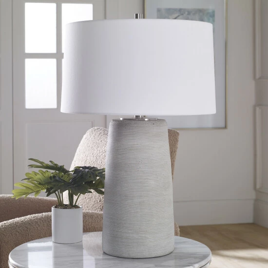 Best Pirce 👏 Uttermost Mountainscape Ceramic Table Lamp - 18"x27.5"x18" 🥰 - Image 3
