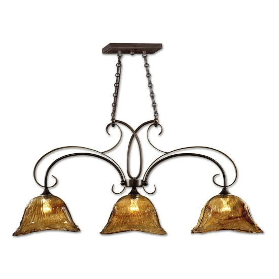 Coupon ๐คฉ Uttermost Vetraio 3-light Bronze Kitchen Island Light ๐ฏ