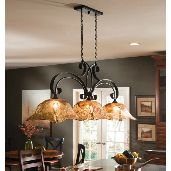 Coupon ๐คฉ Uttermost Vetraio 3-light Bronze Kitchen Island Light ๐ฏ - Image 2