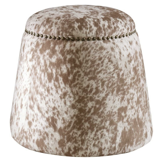 Promo ๐ Uttermost Gumdrop Cow Hide Ottoman ๐