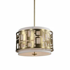 Outlet ๐คฉ Uttermost Vecta 3-Light Brass Pendant ๐