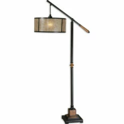 Hot Sale 🔔 Uttermost Sitka 1-light Aged Black Lantern Floor Lamp 🎁