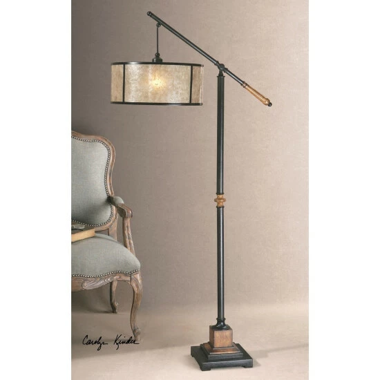 Hot Sale ๐ Uttermost Sitka 1-light Aged Black Lantern Floor Lamp ๐ - Image 2