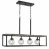 Promo 🧨 Uttermost Pearsall 4-light Industrial Island Light 😍