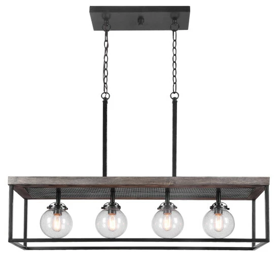 Promo ๐งจ Uttermost Pearsall 4-light Industrial Island Light ๐ - Image 2