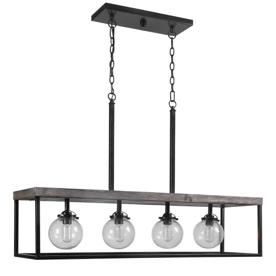 Promo ๐งจ Uttermost Pearsall 4-light Industrial Island Light ๐ - Image 3